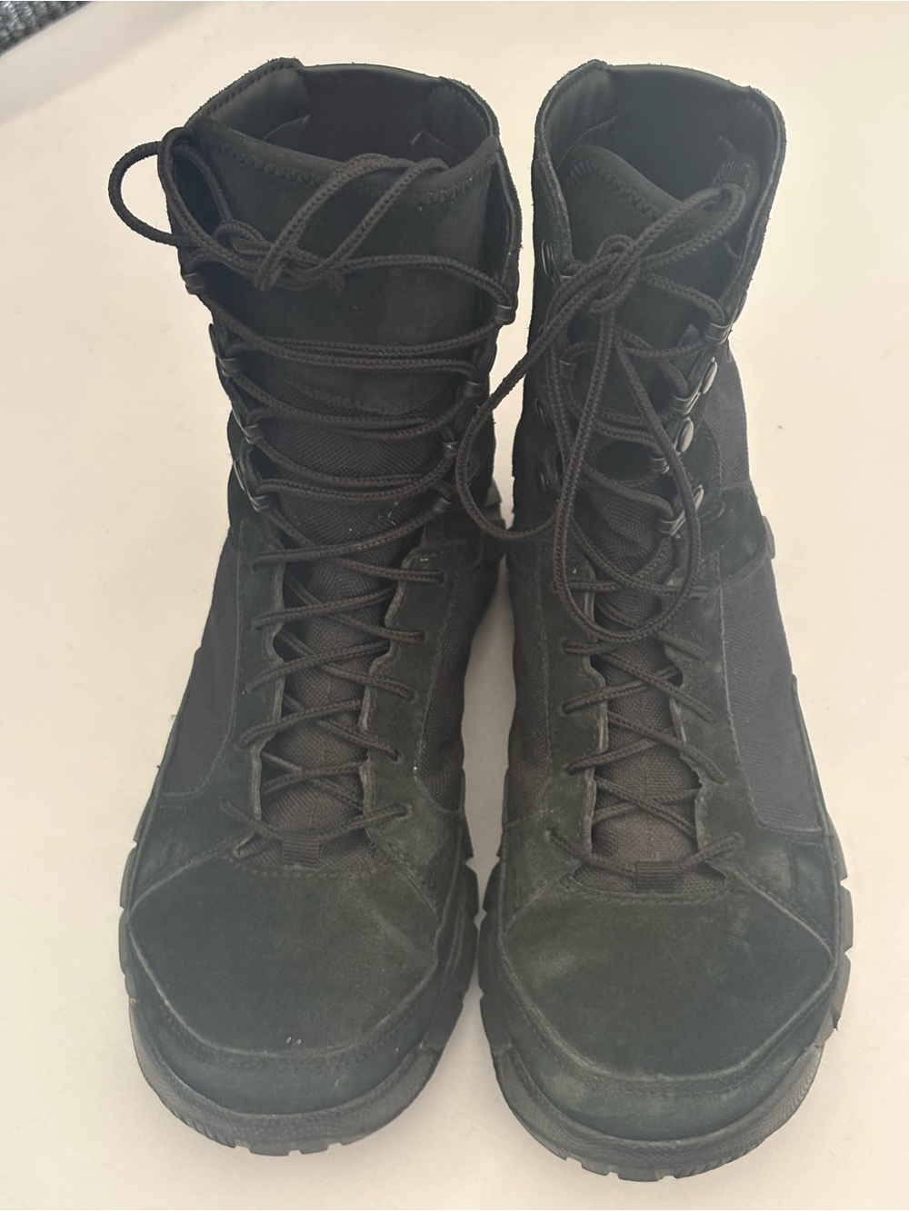 Oakley Black Lace-Up Tactical Boots